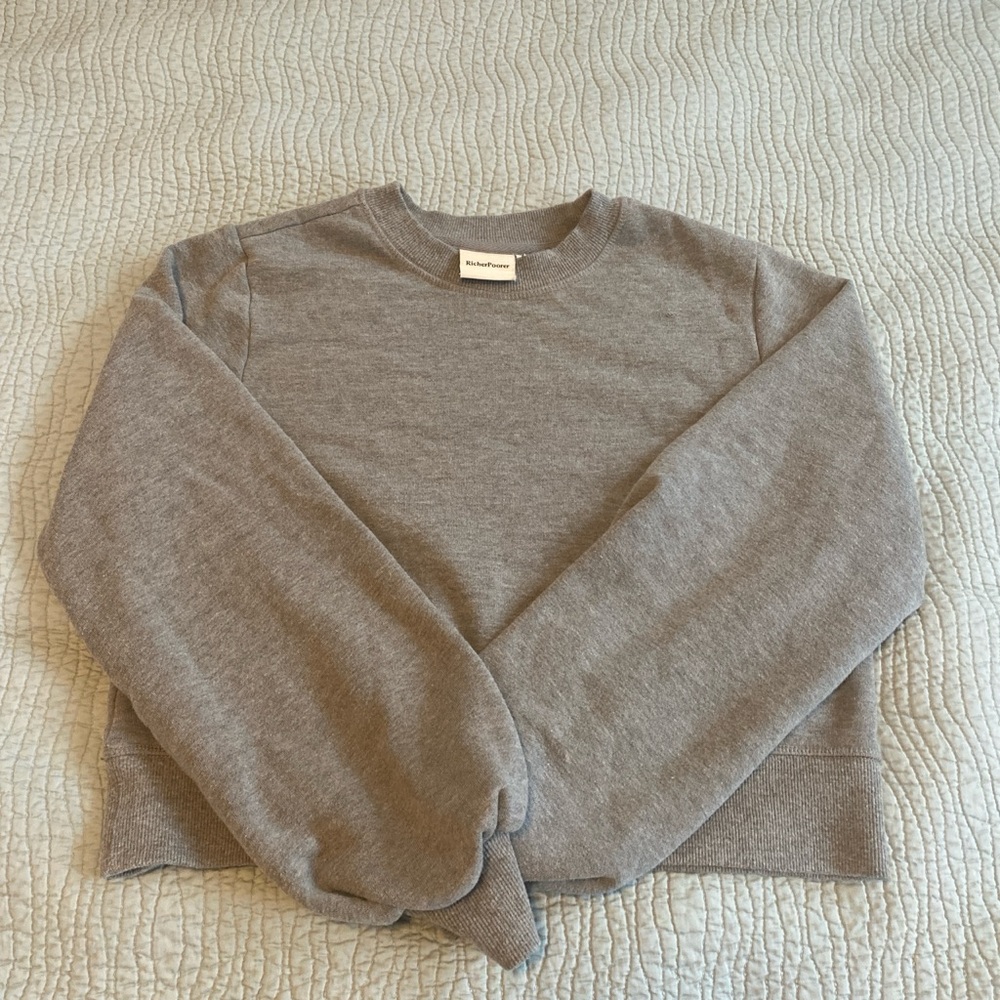 Gray Crewneck Sweatshirt